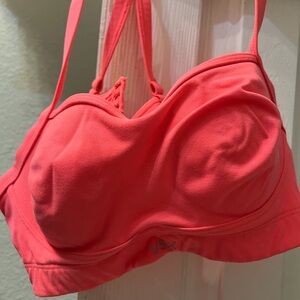 Victoria Secret Pink Coral Sports Bra